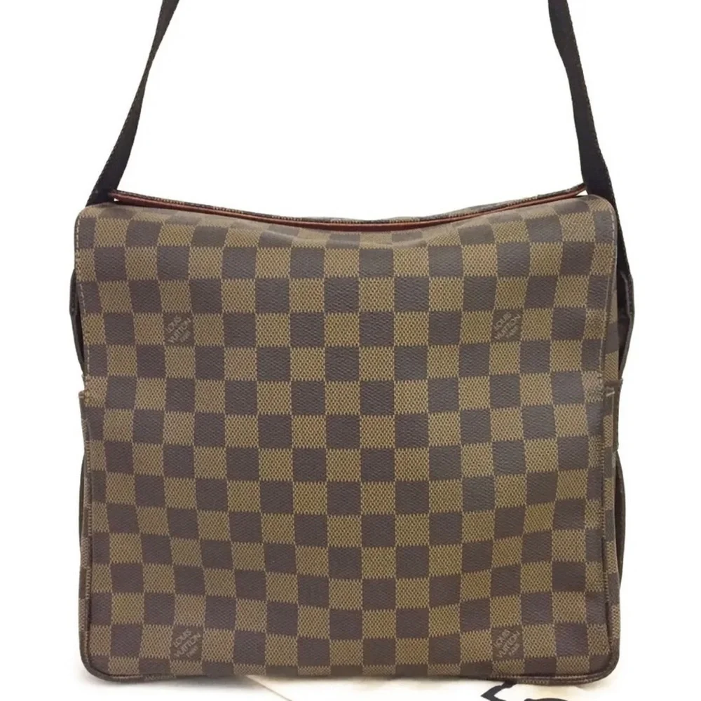 LOUIS vuitton naviglio damier ebene crossbody bag
